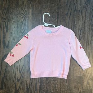 Little English cherry sweater
